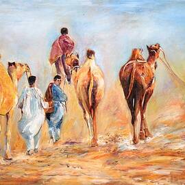 A move in the desert by Khalid Saeed