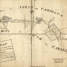 A Plan of that part of the boundary between the states of North and South Carolina, lying between th by MotionAge Designs