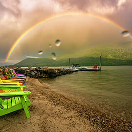 A Rainy Rainbow Rest by Joy McAdams