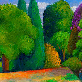 A Row of Trees by Mark Gertler