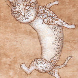 A whimsical cat 2