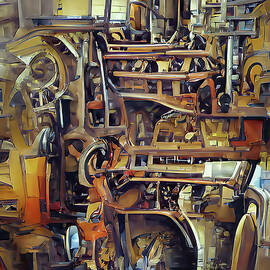 Abandoned Factory Machine by Stefano Menicagli