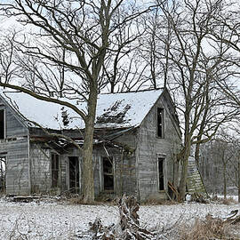 Abandoned Farmhouse 202, Indiana by Steve Gass