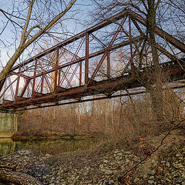Abandoned Train Bridge 86, Noblesville, Indiana by Steve Gass