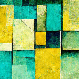 abstract  art  square  pattern  in  the  style  of  Simon  Hant  a61664fa  a45a  42ff  4ba1  b68a642 by Celestial Images