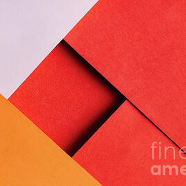 Abstract geometry color paper texture background with light and  by Jelena Jovanovic