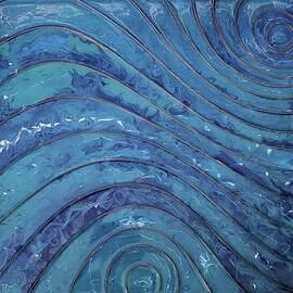 Abstract Waves by Terry Feather