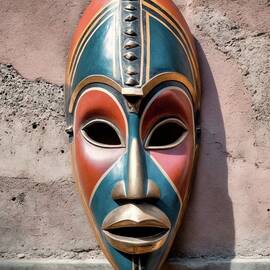 African Fang Mask - Resonance of Roots by Samuel HUYNH