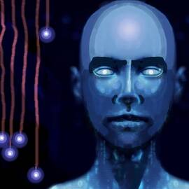 AI Human Fusion by Hartmut Jager