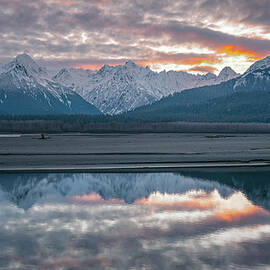 Alaska Sunset by Joan Carroll