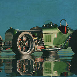 Alfa Romeo P3 From 1932 - Rat Road Edition by Jan Keteleer