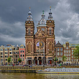 Amsterdam Basilica of Saint Nicholas by Norma Brandsberg