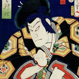 An actor in costume II by Toyohara Kunichika