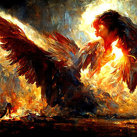 Angelic Fire, 02 by AM FineArtPrints