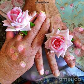 Anniversary Hands w roses SQ by GJ Glorijean