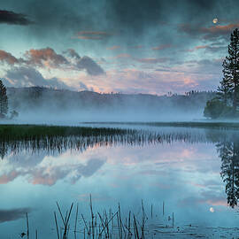 Antelope Lake Reflective Dawn by Mike Lee