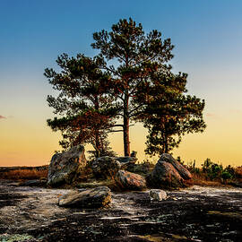 Arabia Mountain After Sunset by Anthony Hightower