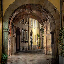 Arch View Lucca Italy by Gayle Berthiaume