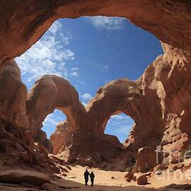 Arches National Park Double Arch Vast Open Space Unique by Clint McLaughlin
