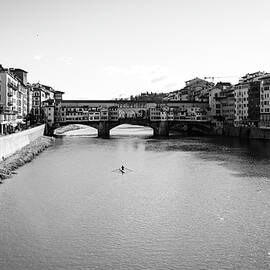 Arno River, Florence, Italy by Robert Yaeger