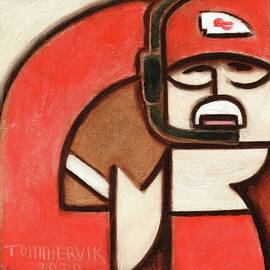 Art Deco Andy Reid Painting by Tommervik
