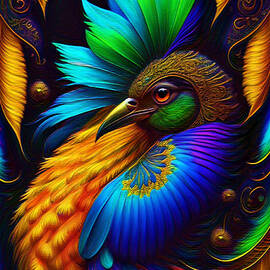 Artistic Peacock V2 by Marty's Royal Art