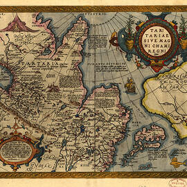 Asia Theatrum Orbis Terrarum by Vintage Maps