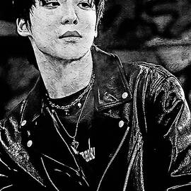 ATEEZ, Ice on My Teeth, Jeong Yunho BW