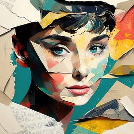 Audrey Hepburn No.2 by My Head Cinema