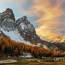 Autumn in the Dolomiti by Yuri Santin