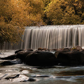 Autumnal Waterfall by Pedro Costa Simeao