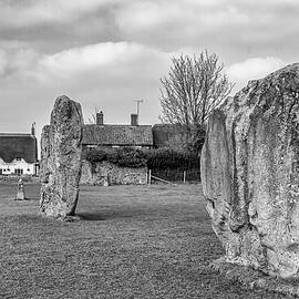 Avebury Henge #2 by Shirley Mitchell