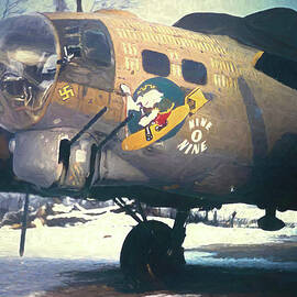 B17 Nine-O-Nine early in the War Painting