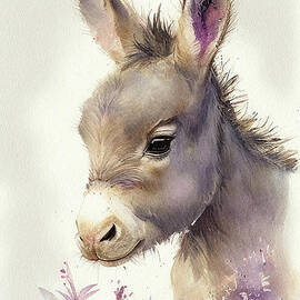 Baby Donkey Foal by Laura's Creations