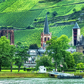 Bacharach, Germany, On the Rhine by Kay Brewer