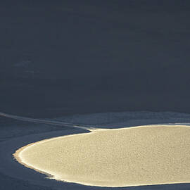 Badwater Reflections by Mike Lee