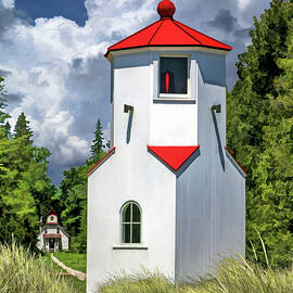 Baileys Harbor Range Lights by Christopher Arndt