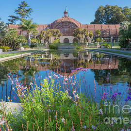 Balboa Parks Botanical Building and Lily Pond by Wayne Moran
