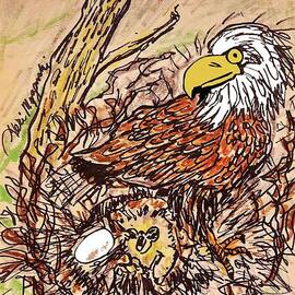 Bald Eagle Bird of prey by Geraldine Myszenski
