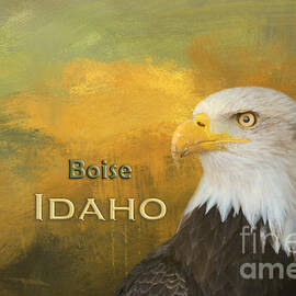 Bald Eagle Boise Idaho by Elisabeth Lucas