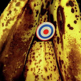 Bananas Bullseye sticker by GJ Glorijean