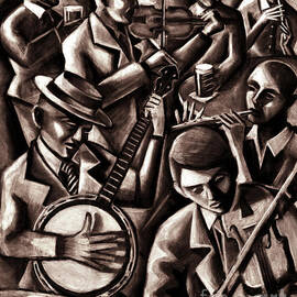 Banjo Session by Eugene Moore