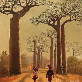 Baobabs by Evgeniya Roslik