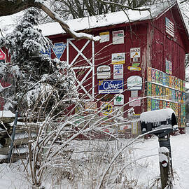 Barn with Labels by Scott Kingery