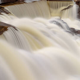 Bath, New Hampshire Waterfall III by William Dickman