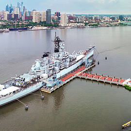 Battleship New Jersey by Jerry Fornarotto