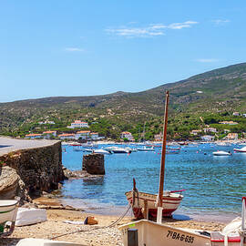 Beach boats, Cadaques, Spain by Tatiana Travelways