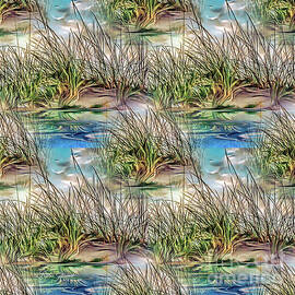 Beach Grass Textile Print