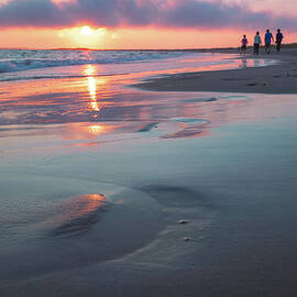 Beach Sunset 1/3 by Jeff Maletski