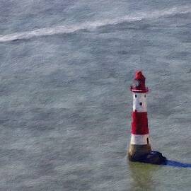 Beachy Head Lighthouse, East Sussex, England. by Joe Vella